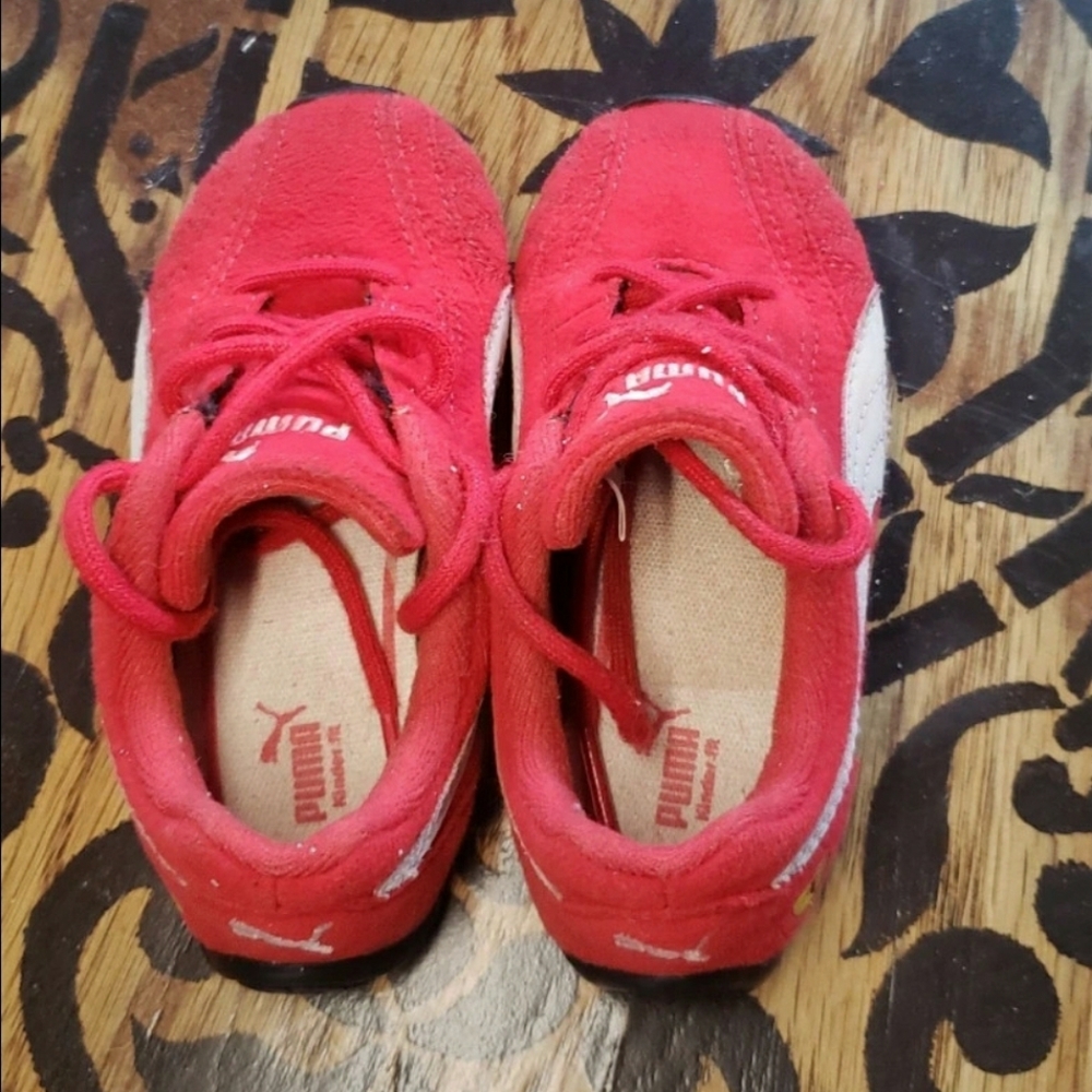 Puma Ferrari sneakers b/c we all need faster toddlers. - Picture 3 of 8